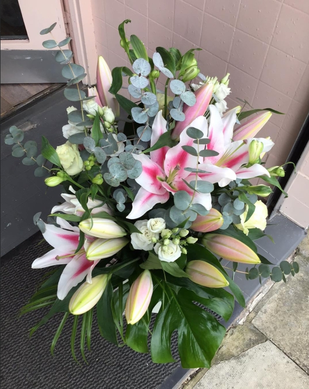 Lily and Rose Handtied Bouquet